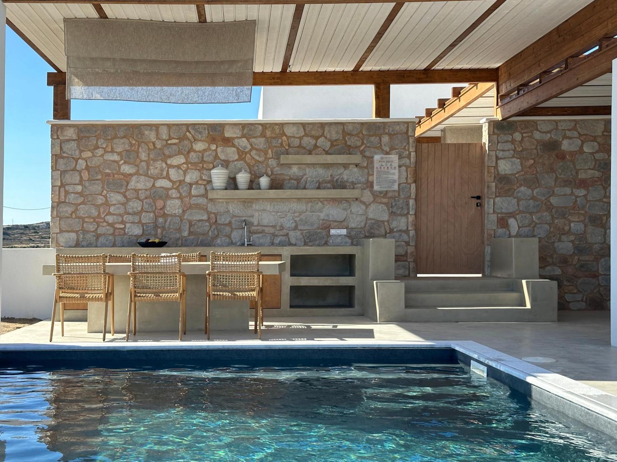 Adriana Luxury Villas Adamantas Eksteriør billede